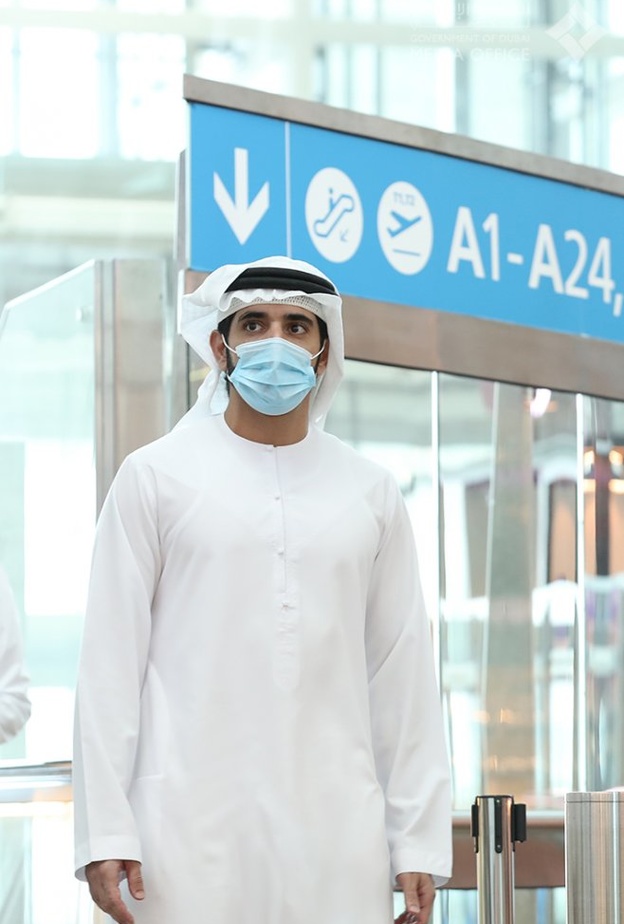 حمدان بن محمد: ما شاهدناه في مطار دبي الدولي يؤكد الاستعداد التام لعودة حركة السياحة