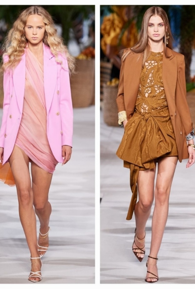 استوحي اطلالاتك بالفساتين الجذابة مع تصاميم البليزر الأنيق