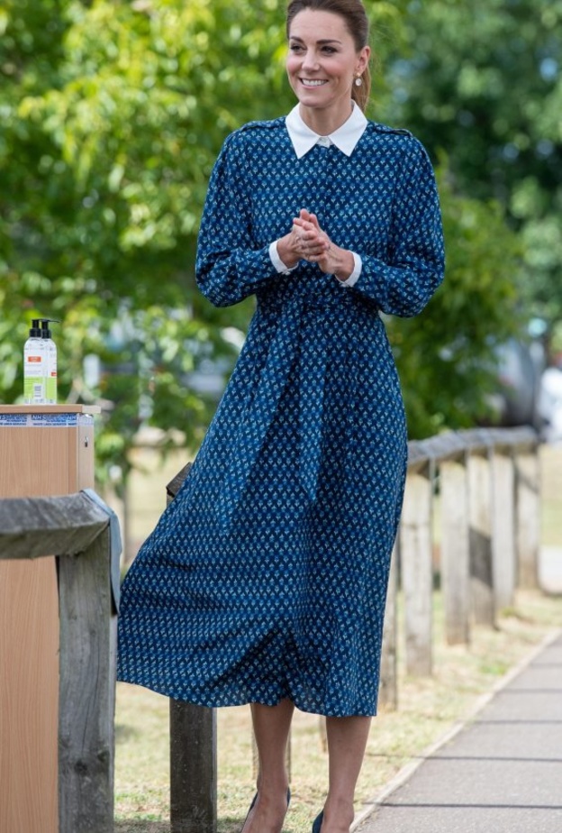 كيت تستوحي إطلالتها الأخيرة من فستان ارتدته الأميرة ديانا عام 1985