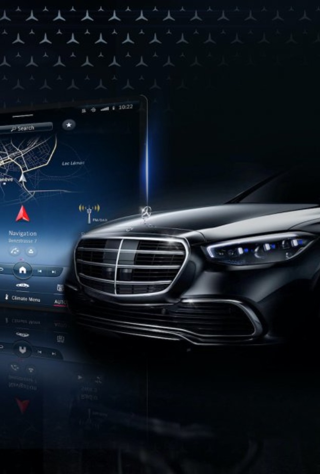 مرسيدس تطلق سلسلة إخبارية رقمية جديدة لتسلط الضوء على مميزات سيارة S-Class الجديدة