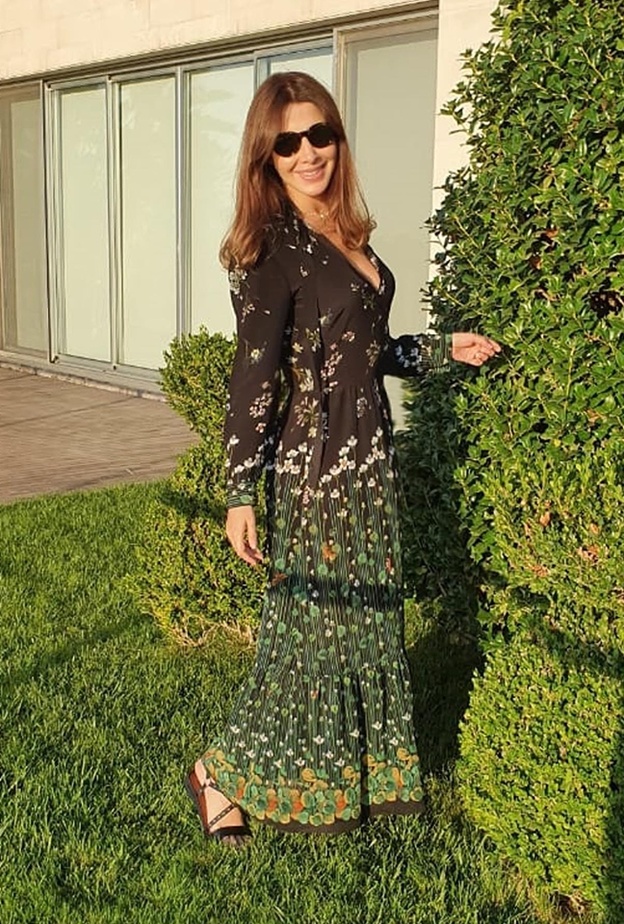 موديلات فساتين مشجرة مستوحاة من اطلالات النجمة نانسي عجرم