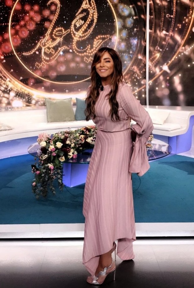  عقد قران مذيعة قناة mbc غادة مصلي