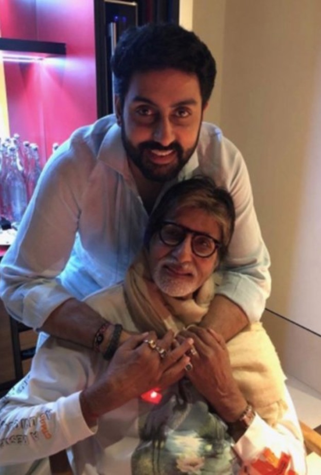  نجوم بوليوود يتمنون الشفاء العاجل لأميتاب باتشان وابنه