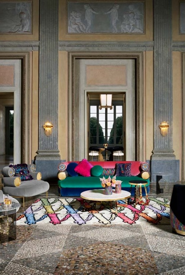  أثاث غرفة معيشة من فرساتشي 2020 يجمع الحداثة وعراقة الاسم