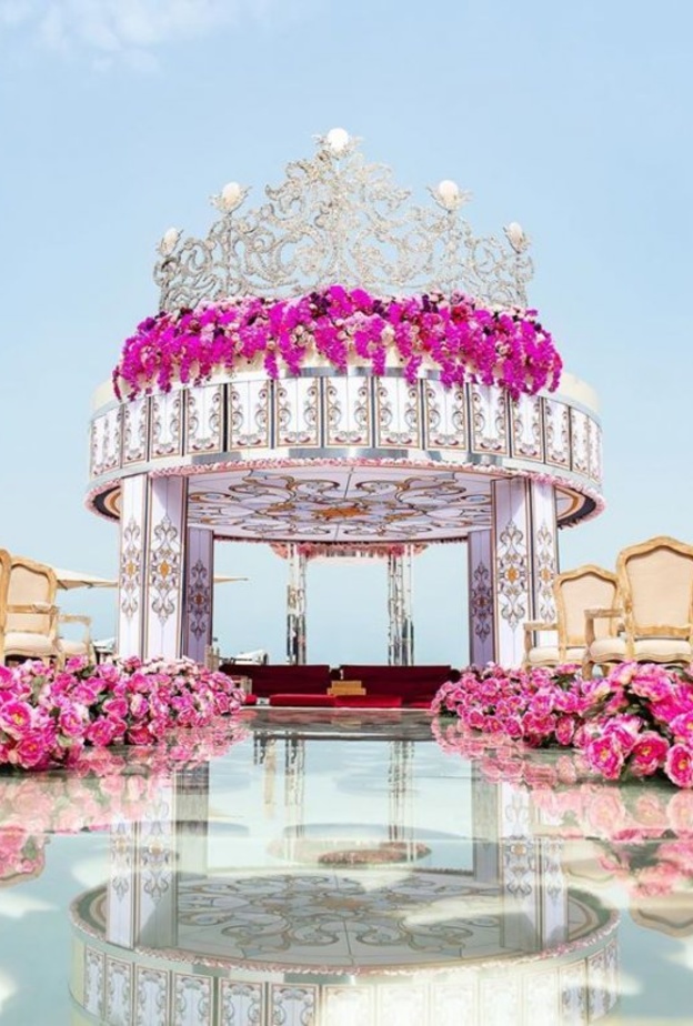 أفكار لكوشة حفل الزفاف الشاطئي من تصميم Ali Bakhtiar