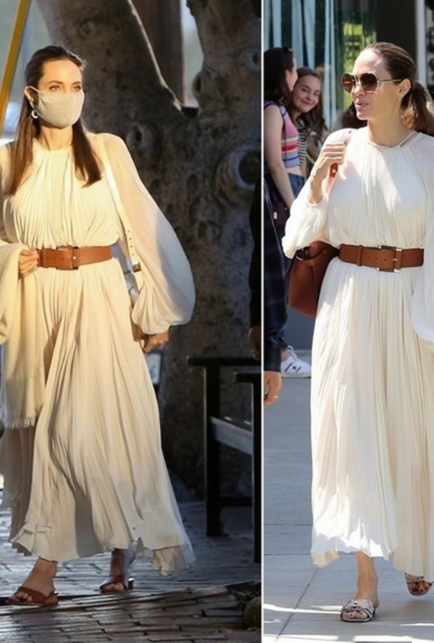  احدث اطلالات انجلينا جولي الانيقة على الرغم من تكرارها