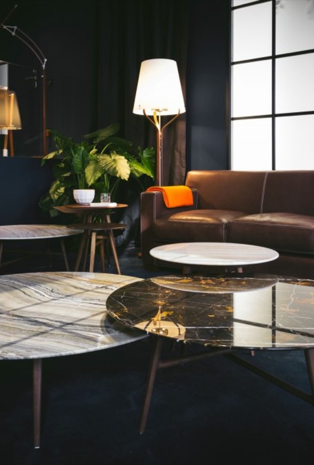  الرخام الفاخر في تصاميم طاولات من هيرمس Hermes 