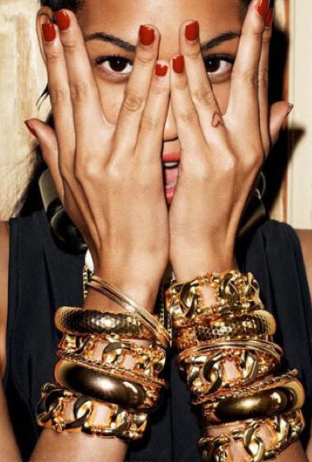 اعتماد الأساور البارزة والمختلفة