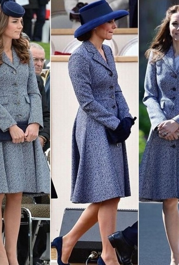 معطف أنيق تألقت به في ثلاث إطلالات ويحمل توقيع علامة Michael Kors