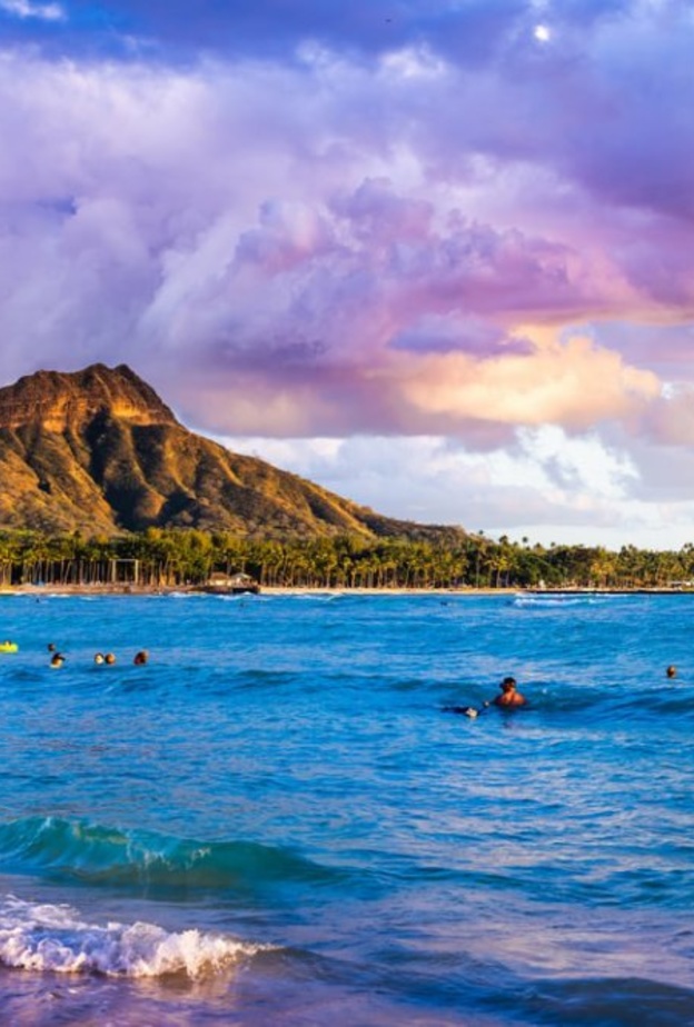 شاطئ وايكيكي Waikiki، هاواي، الولايات المتحدة الأمريكية - Hyungman Jeon