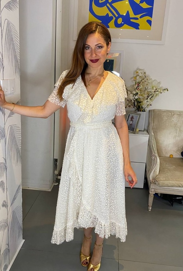 ريا أبي راشد بعد خسارتها للوزن