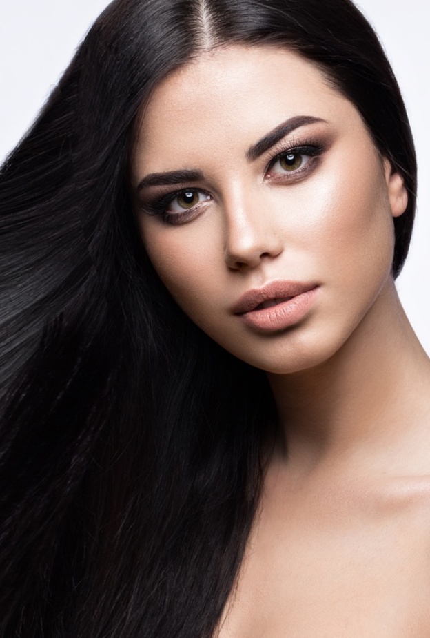 تفتيح الشعر الاسود