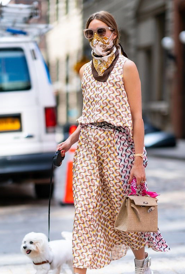 صور احدث صيحات كمامات انيقة فاخرة من وحي اطلالات أوليفيا باليرمو