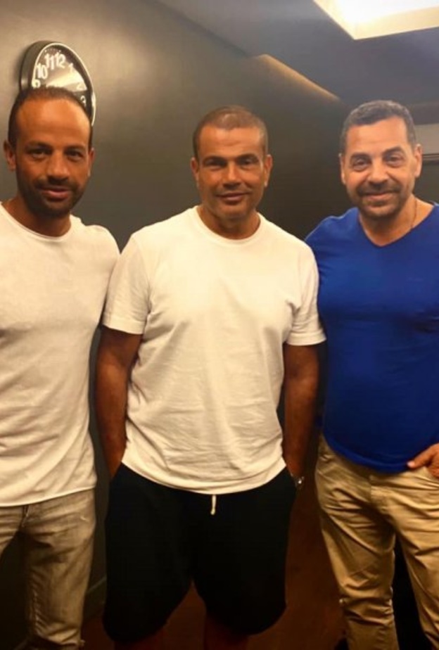 عمرو دياب وطارق العريان