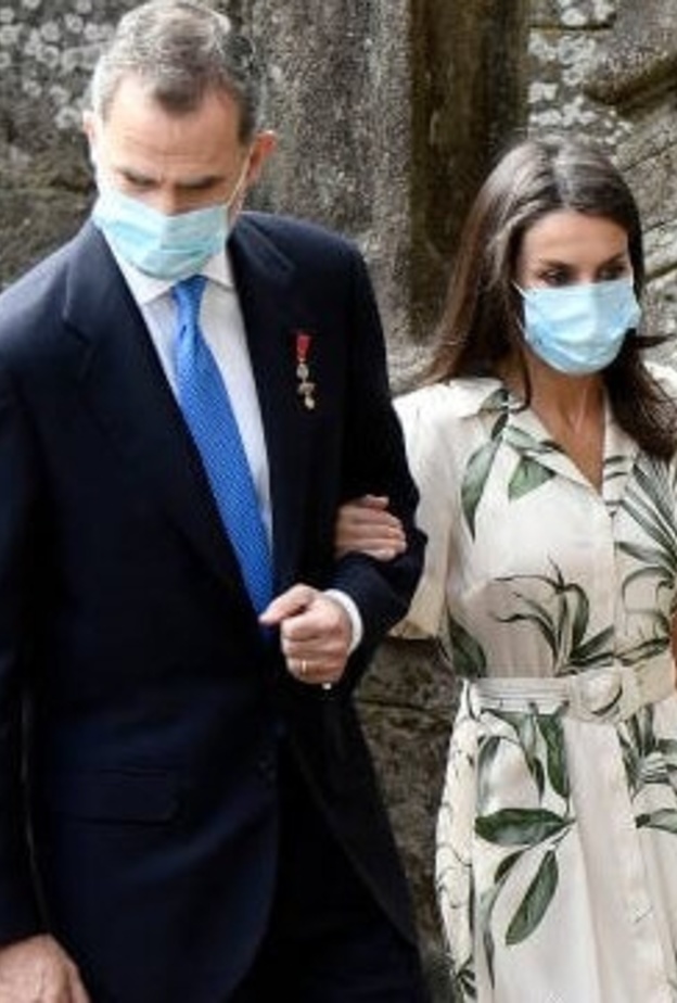 ملك وملكة إسبانيا يشاركان في احتفالات سانت جيمس