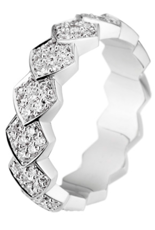 خاتم بايثون Python مرصع بالماس من أكيليس Akillis