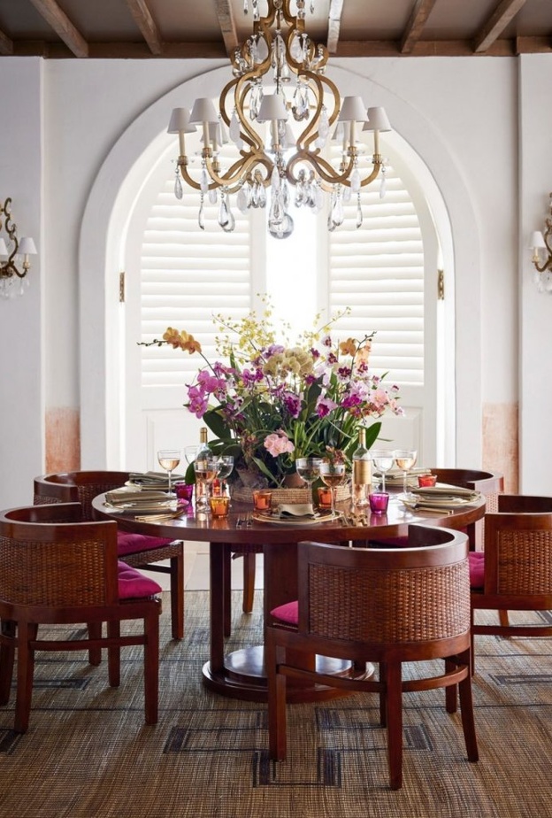 ‎ديكور رائع لغرف طعام من رالف لورين Ralph Lauren