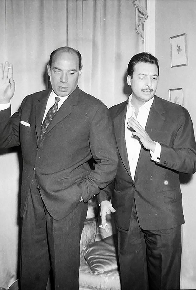 فريد شوقي ورشدي أباظة