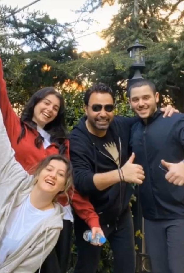 عاصي الحلاني واسرته