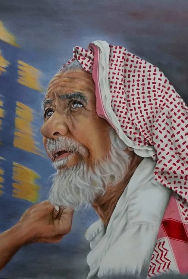 مقابلة مع الفنانة التشكيلية عائشة المناحي