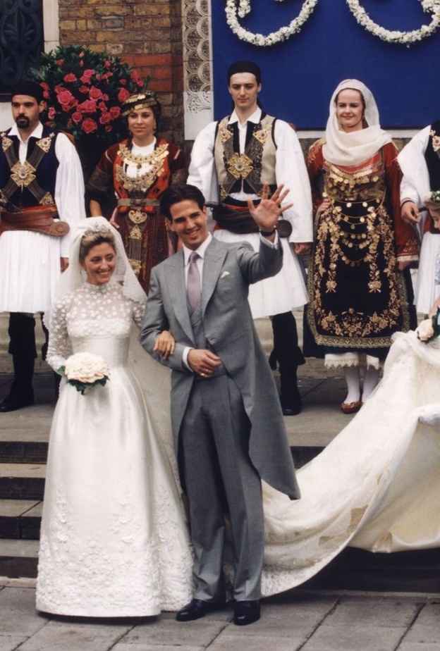 حفل زفاف الأمير بافلوس Crown Prince Pavlos of Greece