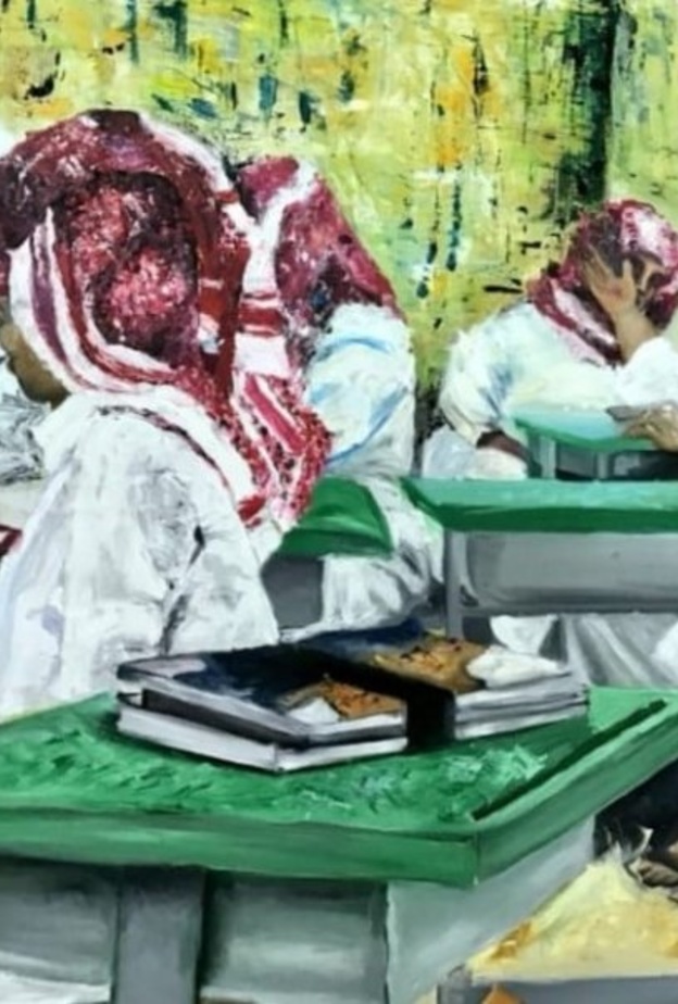 مقابلة مع الفنانة التشكيلية مها الكافي