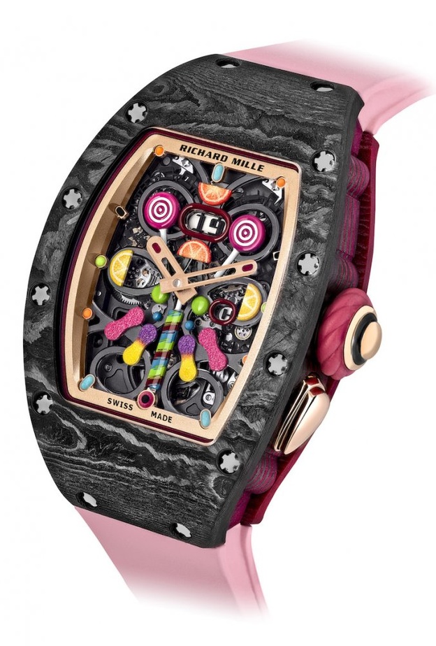 ساعة فريدة بألوان شبابية زاهية من Richard Mille