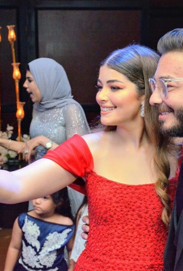 أحمد زاهر وابنته