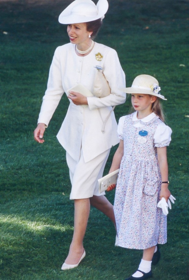 الأميرة آن وابنتها