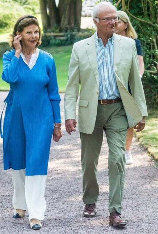 ملك وملكة السويد يقومان بتسليم جوائز سوليدين 