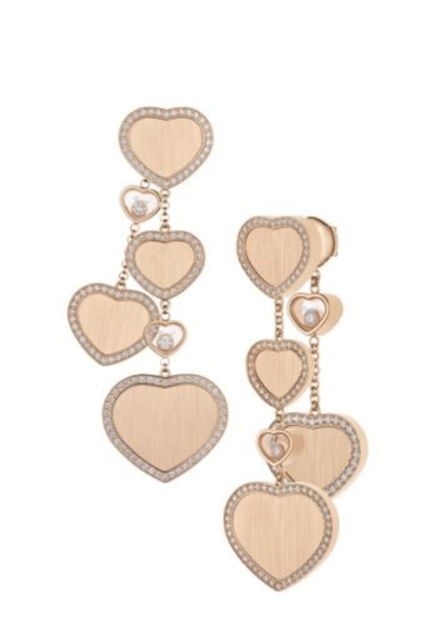 موديلات اقراط بارزة من شوبارد Chopard