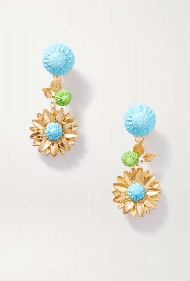 مجوهرات للاطلالات البحرية  أقراط من أوف رير أوريجين