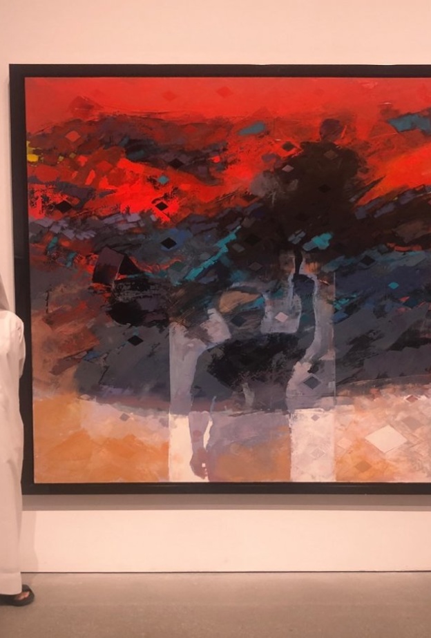 الفنان التشكيلي الإماراتي عبدالقادر الريس