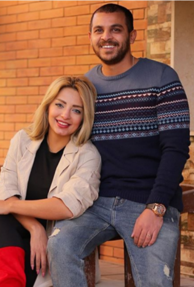 مي حلمي ومحمد رشاد