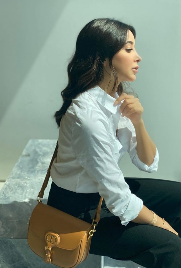 احدث موديلات حقائب فاخرة على الكتف من وحي اسيل عمران