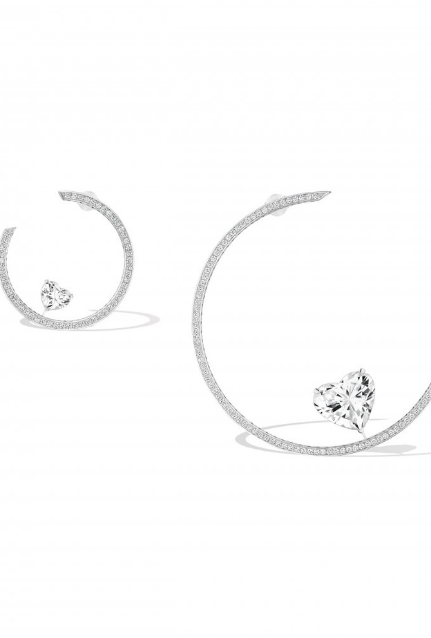 مجوهرات العروس باشكال القلوب