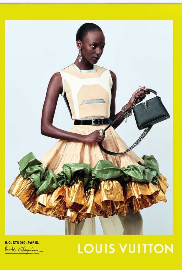 الحملة الاعلانية الخاصة بدار لويس فويتون