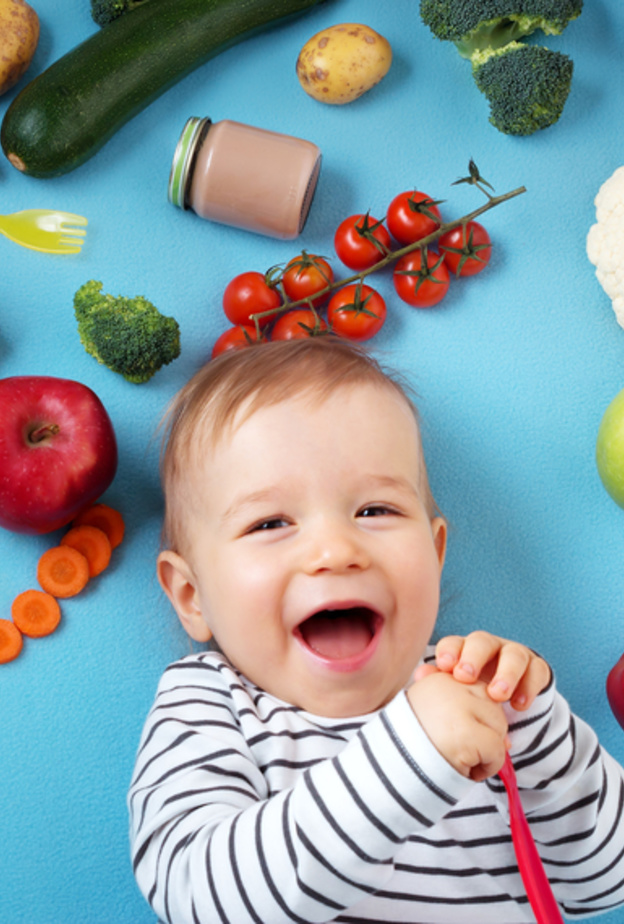 نظام غذائي للطفل في الشهر الخامس