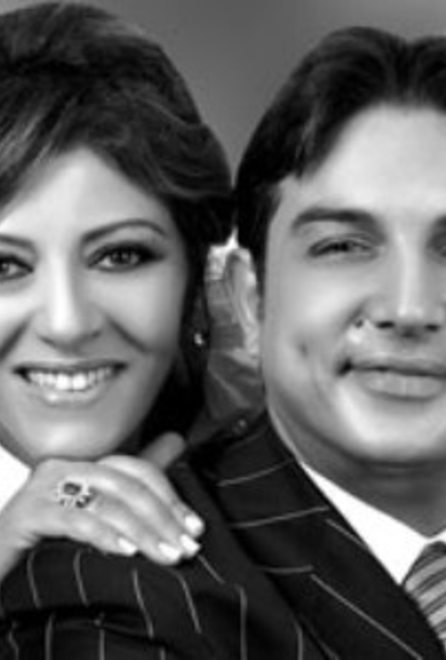 هالة صدقي وزوجها السابق 