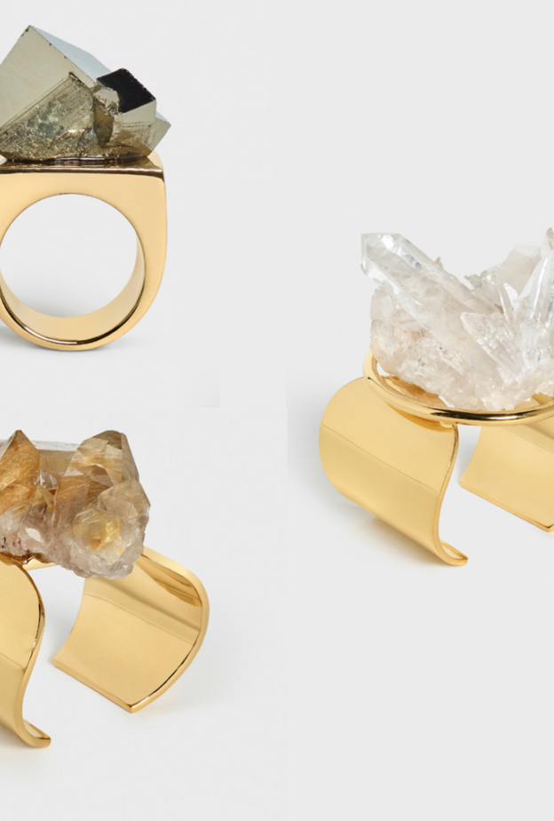 خط مجوهرات Les Cristaux الجديد من Celine..أحجار كريمة بقصص تاريخية