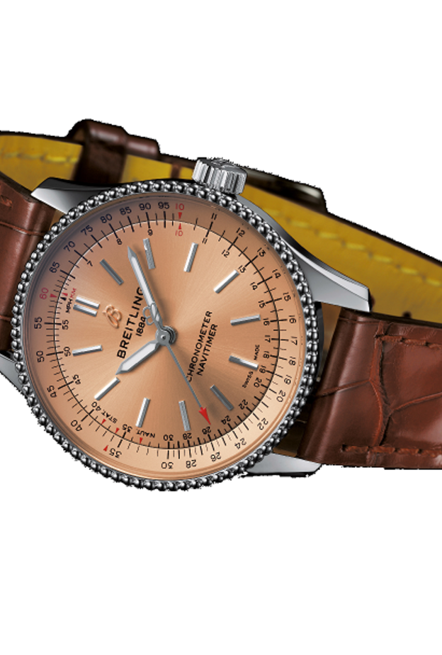 "نافيتايمر أوتوماتيك 35": ساعةٌ أسطورية للمرأة العالمية من Breitling