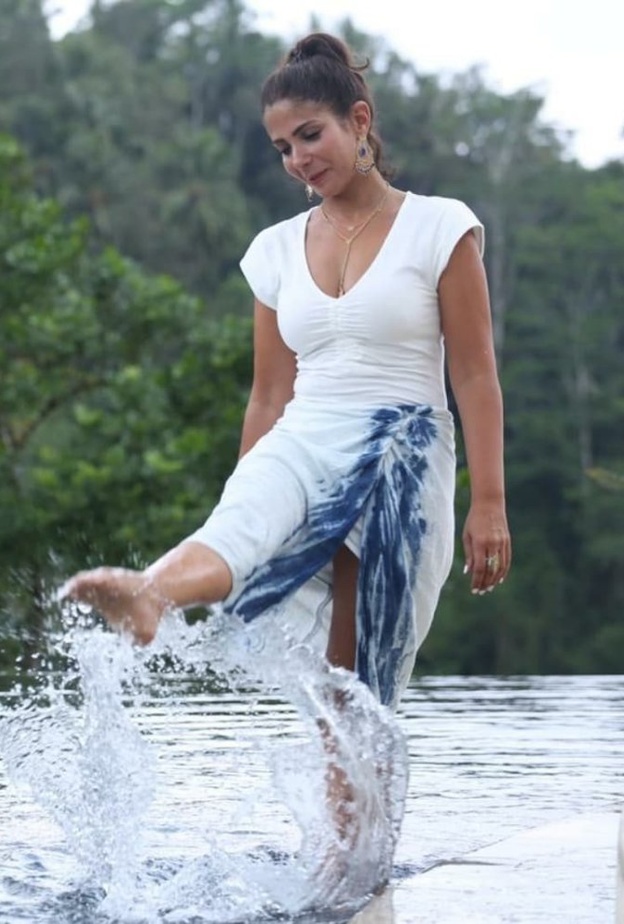 النجمة المصرية منى زكي