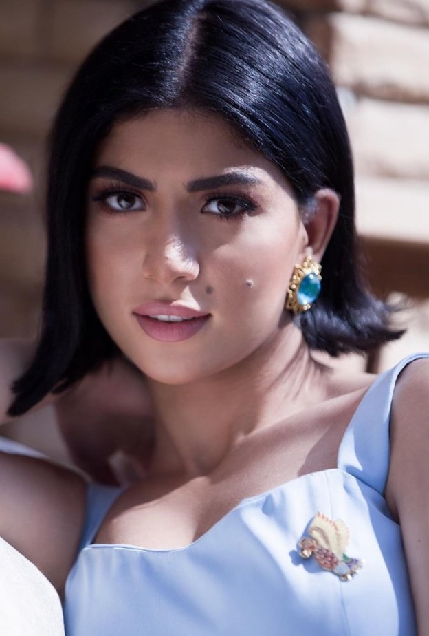 مكياج يناسب الشعر الاسود مستوحى من مكياج كارولين عزمي