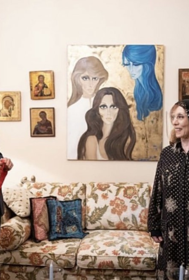 أحدث صور من لقاء السيدة فيروز بالرئيس الفرنسي إيمانويل ماكرون