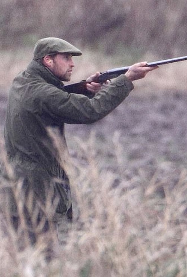  الأمير وليام والأمير جورج يذهبان معا في رحلة صيد على أرض بالمورال