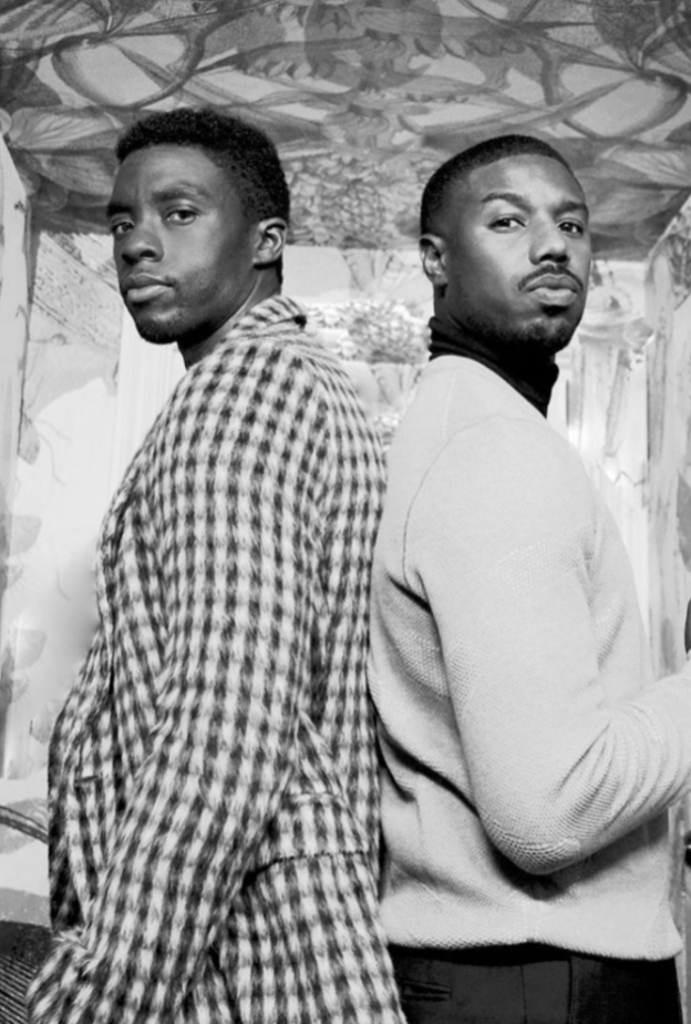 شادويك بوسمان و مايكل بي جوردان 