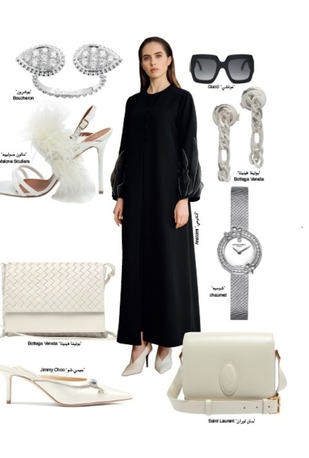 فخامة مطلقة بالعباية الكلاسيكية