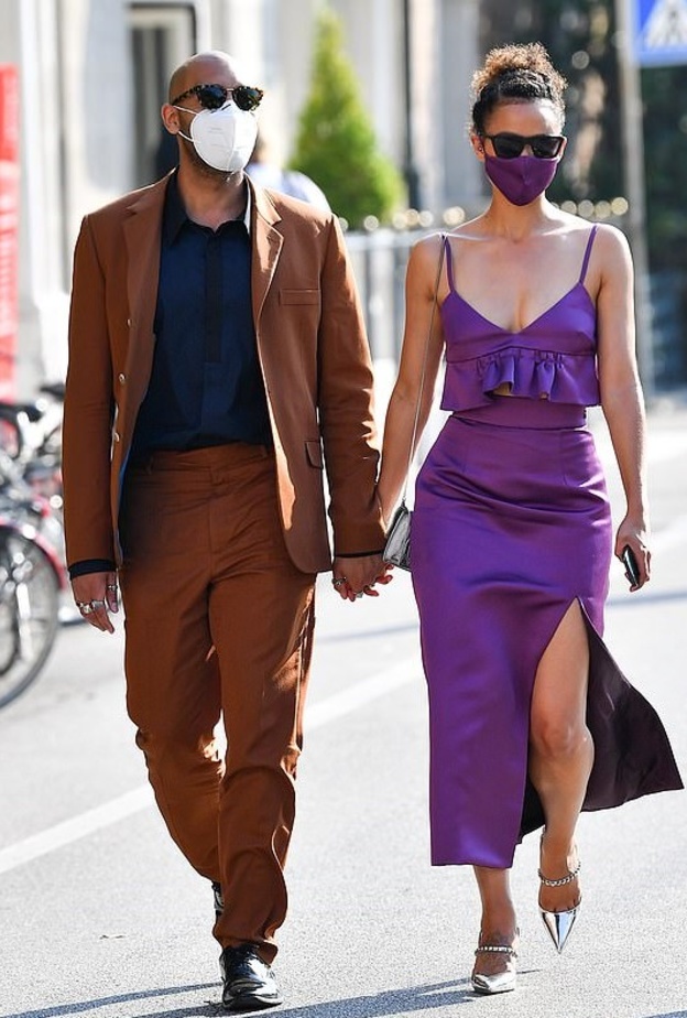 ناتالي ايمانويل مع حبيبها أليكس لانيبيكون