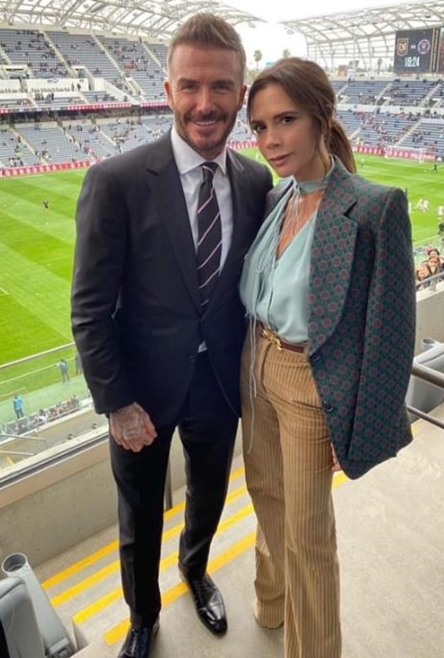 ديفيد بيكهام و فكتوريا بيكهام