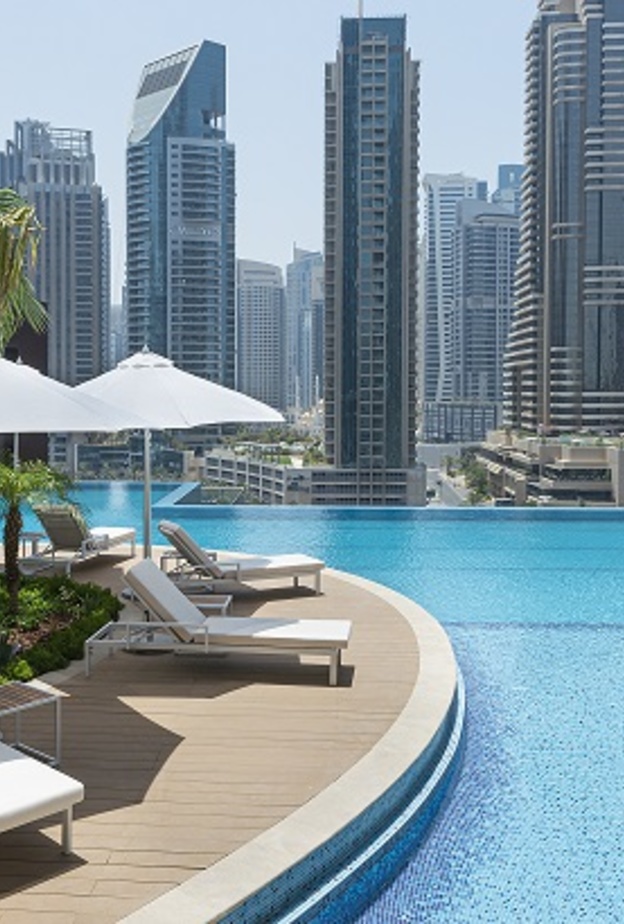 Marina Gate Outdoor Infinity Pool.